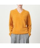 【エイトン/ATON】のROYAL FUR CASHMERE Vネックセーター YELLOW|ID: prp329100004289339 ipo3291000000029768082