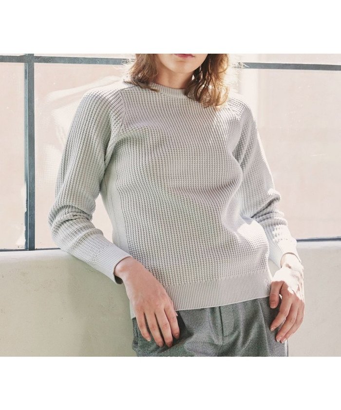 【23区 ゴルフ/NIJYUSANKU GOLF】の【23Fondation/WOMEN】ワッフル ニット インテリア・キッズ・メンズ・レディースファッション・服の通販 founy(ファニー) https://founy.com/ ファッション Fashion レディースファッション WOMEN トップス・カットソー Tops/Tshirt ニット Knit Tops ゴルフ Golf シンプル Simple セーター Sweater ワッフル Waffle A/W・秋冬 Aw・Autumn/Winter・Fw・Fall-Winter 軽量 Lightweight |ID: prp329100004289407 ipo3291000000031930309