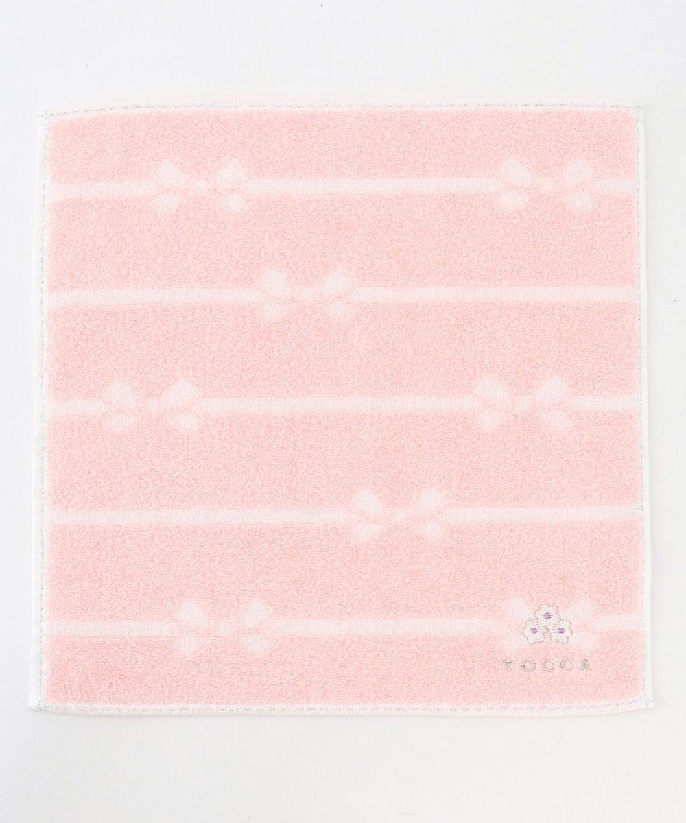 【トッカ/TOCCA】のBORDER RIBBON TOWELCHIEF タオルハンカチ インテリア・キッズ・メンズ・レディースファッション・服の通販 founy(ファニー) 　ファッション　Fashion　レディースファッション　WOMEN　財布　Wallets　エレガント 上品　Elegant　クラシカル　Classical　タオル　Towel　ハンカチ　Handkerchief　ハンド　Hand　モチーフ　Motif　リボン　Ribbon　人気　Popularity　定番　Standard　財布　Wallet　ピンク系|ID: prp329100004289555 ipo3291000000029768876