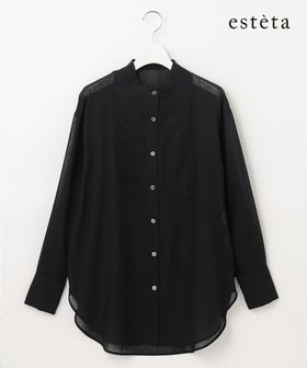 【23区/NIJYUSANKU】の【エステータ】ロイヤルウールボイル シャツ 人気、トレンドファッション・服の通販 founy(ファニー) ファッション Fashion レディースファッション WOMEN トップス・カットソー Tops/Tshirt シャツ/ブラウス Shirts/Blouses 春 Spring カフス Cuffs シアー Sheer トレンド Trend 冬 Winter A/W・秋冬 Aw・Autumn/Winter・Fw・Fall-Winter S/S・春夏 Ss・Spring/Summer 夏 Summer |ID:prp329100004289577