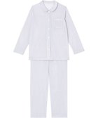 【ウィング/Wing】のパジャマ 長袖 長ズボン さらさらとした肌ざわり 接結天竺素材(肌側) すっきりとしたシルエット シャツタイプ レディース EP5064 ウイング/ワコール 人気、トレンドファッション・服の通販 founy(ファニー) ファッション Fashion レディースファッション Fashion for Women トップス・カットソー Cut & Sew Tops シャツ・ブラウス・オフィスカジュアル Elegant Blouses & Button-Ups シンプル Simple, Minimal センター Center, Center Line ドット Polka Dot, Dot Pattern 長袖 Long Sleeve, Full Sleeve パジャマ Pajamas, Sleepwear thumbnail グレー|ID: prp329100004289619 ipo3291000000033465389