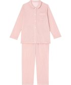 【ウィング/Wing】のパジャマ 長袖 長ズボン さらさらとした肌ざわり 接結天竺素材(肌側) すっきりとしたシルエット シャツタイプ レディース EP5064 ウイング/ワコール 人気、トレンドファッション・服の通販 founy(ファニー) ファッション Fashion レディースファッション Fashion for Women トップス・カットソー Cut & Sew Tops シャツ・ブラウス・オフィスカジュアル Elegant Blouses & Button-Ups シンプル Simple, Minimal センター Center, Center Line ドット Polka Dot, Dot Pattern 長袖 Long Sleeve, Full Sleeve パジャマ Pajamas, Sleepwear thumbnail ピンク|ID: prp329100004289619 ipo3291000000033465390