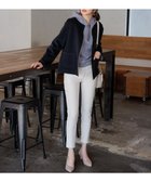 【エニィ スィス/any SiS】の【洗える/裏起毛】スフレ デニム アイボリー|ID: prp329100004289636 ipo3291000000035710821