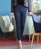 【エニィ スィス/any SiS】の【洗える/裏起毛】スフレ デニム インディゴ|ID: prp329100004289636 ipo3291000000035710823