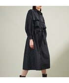 【グレース コンチネンタル/GRACE CONTINENTAL】の箔ドットシャツドレス 人気、トレンドファッション・服の通販 founy(ファニー) ファッション Fashion レディースファッション WOMEN ワンピース Dress ドレス Party Dresses シャツワンピース Shirt Dresses A/W・秋冬 Aw・Autumn/Winter・Fw・Fall-Winter おすすめ Recommend コンビ Combination ショート Short スクエア Square タイプライター Typewriter トレンド Trend ドット Dot ドレス Dress バランス Balance フェミニン Feminine フリル Frills プリント Print リボン Ribbon エレガント 上品 Elegant thumbnail ブラック|ID: prp329100004289956 ipo3291000000029956194