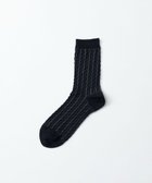 【トリコテ/Tricote】のBUMPY LACE SOCKS/バンピーレースソックス 97CHARCOAL|ID: prp329100004290000 ipo3291000000029770529