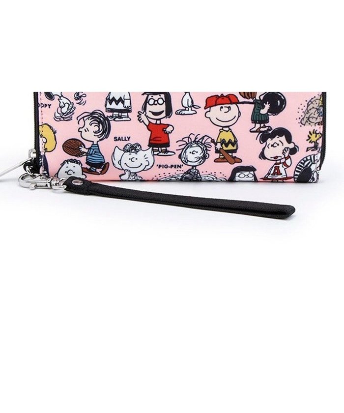 【レスポートサック/LeSportsac】のTECH WALLET WRISTLET/ピーナッツギャングピンク インテリア・キッズ・メンズ・レディースファッション・服の通販 founy(ファニー) https://founy.com/ ファッション Fashion レディースファッション WOMEN 財布 Wallets ウォレット Wallet キャラクター Character コレクション Collection 財布 Wallet プリント Print ポケット Pocket ラウンド Round 旅行 Travel |ID: prp329100004290186 ipo3291000000029771994