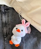 【ウィゴー/WEGO】のカチューシャあにまるぬいぐるみキーホルダー ホワイト|ID: prp329100004290200 ipo3291000000029772035