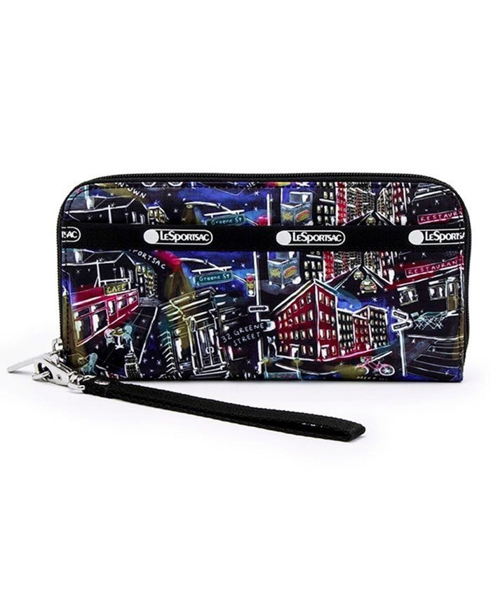 【レスポートサック/LeSportsac】のTECH WALLET WRISTLET/エヌワイシーウィンターブラック インテリア・キッズ・メンズ・レディースファッション・服の通販 founy(ファニー) https://founy.com/ ファッション Fashion レディースファッション WOMEN 財布 Wallets ウォレット Wallet ニューヨーク New York プリント Print ポケット Pocket ラウンド Round 旅行 Travel 財布 Wallet |ID: prp329100004290337 ipo3291000000029772391