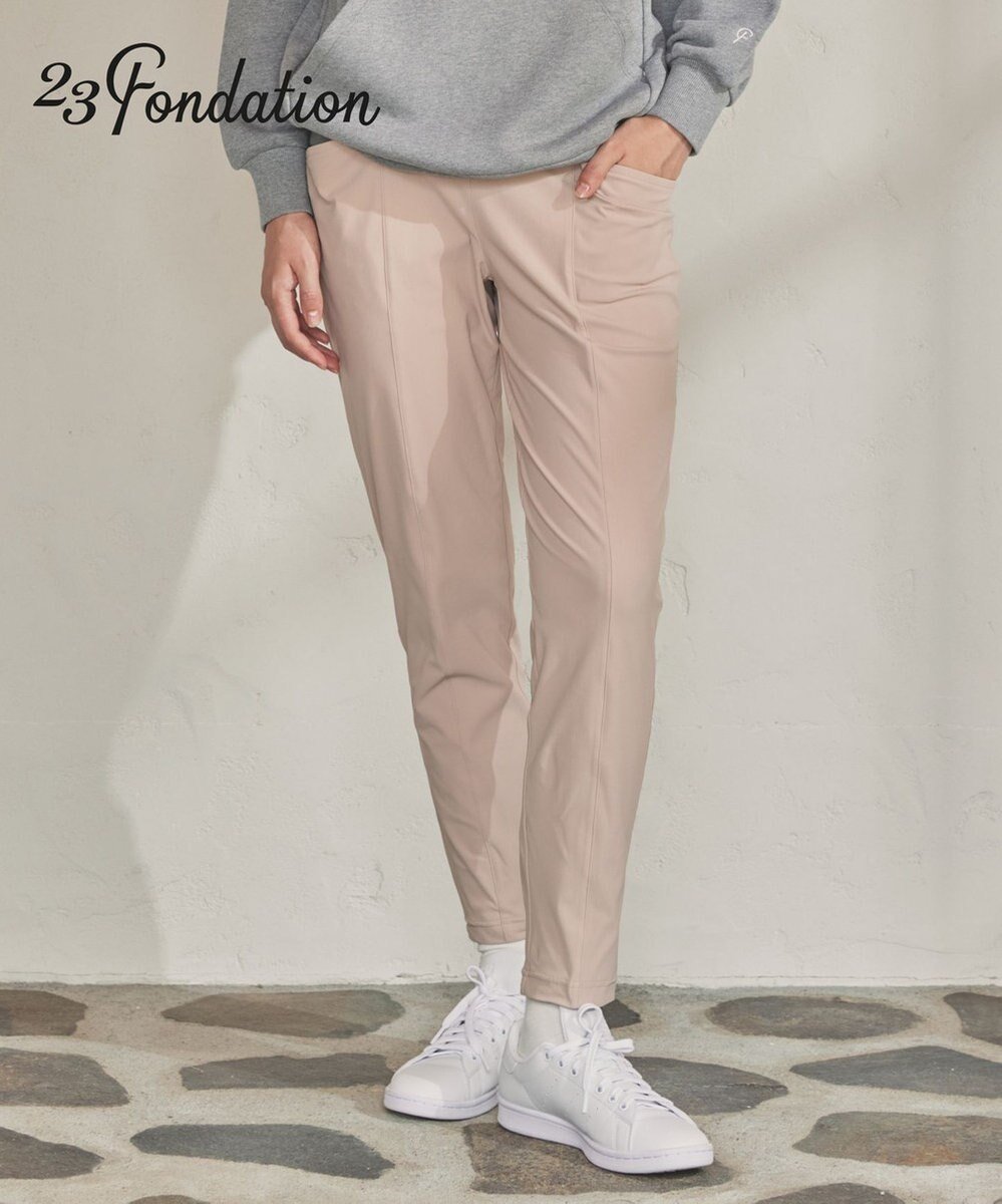 【23区 ゴルフ/NIJYUSANKU GOLF】の【23Fondation/WOMEN】メリルハイテンション ジョガーパンツ インテリア・キッズ・メンズ・レディースファッション・服の通販 founy(ファニー) 　ファッション　Fashion　レディースファッション　Ladies' Fashion Online　パンツ　Pants　ゴルフ　Golf　ジャケット　Jacket　ストレッチ　Stretch　スピンドル　Spindle　フロント　Front　春　Spring　A/W・秋冬　Aw・Autumn/Winter・Fw・Fall-Winter　軽量　Lightweight　ピンク系|ID: prp329100004290618 ipo3291000000031976224