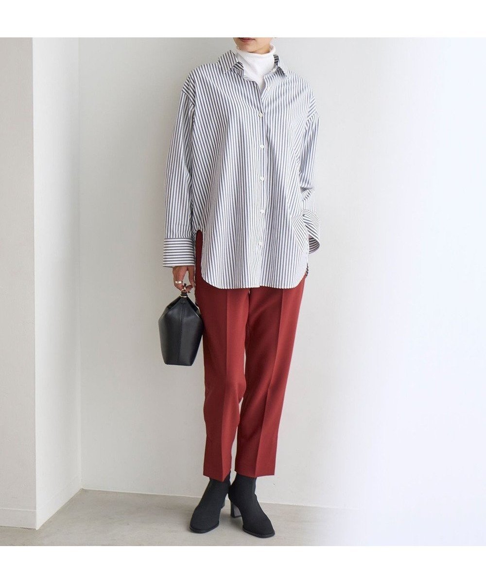 【アンフィーロ 自由区/UNFILO】のイージーケア テーパードパンツ インテリア・キッズ・メンズ・レディースファッション・服の通販 founy(ファニー) 　ファッション　Fashion　レディースファッション　Ladies' Fashion Online　パンツ　Pants　シューズ　Shoes　スタイリッシュ　Stylish　ストレッチ　Stretch　センター　Center　雑誌　Magazine　定番　Standard　バランス　Balance　フラット　Flat　ワイド　Wide　A/W・秋冬　Aw・Autumn/Winter・Fw・Fall-Winter　ボルドー|ID: prp329100004290637 ipo3291000000032603621