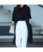 【アンフィーロ 自由区/UNFILO】のイージーケア テーパードパンツ アイボリー|ID: prp329100004290637 ipo3291000000035704363