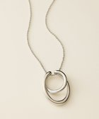 【23区/NIJYUSANKU】のスカーフリングチェーンネックレス シルバー系|ID: prp329100004291026 ipo3291000000033709754