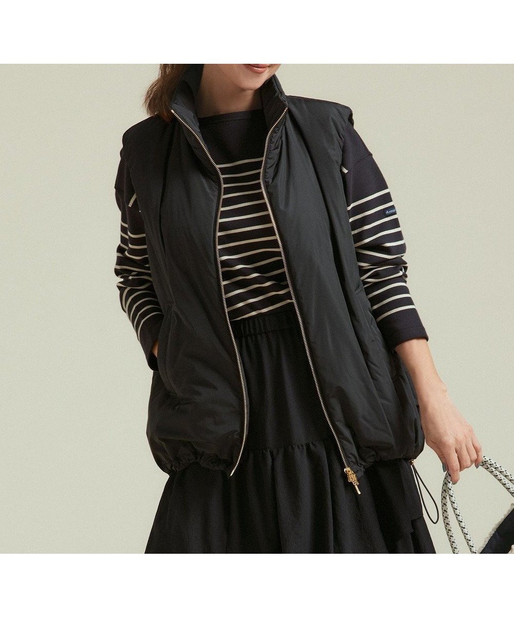 【23区/NIJYUSANKU】の【洗える】中綿 パティング ベスト インテリア・キッズ・メンズ・レディースファッション・服の通販 founy(ファニー) 　ファッション　Fashion　レディースファッション　WOMEN　アウター　Coat Outerwear　ジャケット　Jackets　洗える　Washable　シンプル　Simple　ジャケット　Jacket　タフタ　Taffeta　トレンド　Trend　フェミニン　Feminine　ベスト　Vest　A/W・秋冬　Aw・Autumn/Winter・Fw・Fall-Winter　冬　Winter　おすすめ　Recommend　2023年　2023　2023-2024秋冬・A/W　Aw/Autumn/Winter//Fw/Fall-Winter/2023-2024　ブラック系|ID: prp329100004291143 ipo3291000000031889567