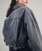 【グレース コンチネンタル/GRACE CONTINENTAL】のクロップドデニムジャケット 人気、トレンドファッション・服の通販 founy(ファニー) ファッション Fashion レディースファッション WOMEN アウター Coat Outerwear ジャケット Jackets デニムジャケット Denim Jackets A/W・秋冬 Aw・Autumn/Winter・Fw・Fall-Winter クロップド Cropped ジャケット Jacket デニム Denim メンズ Mens リメイク Remake ヴィンテージ Vintage 今季 This Season thumbnail ブラック|ID: prp329100004291203 ipo3291000000029956327