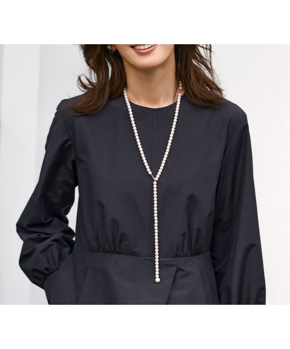 【23区/NIJYUSANKU】の【杏さん着用】パールラリエットネックレス 人気、トレンドファッション・服の通販 founy(ファニー) 　ファッション　Fashion　レディースファッション　Fashion for Women　ジュエリー　Jewelry　ネックレス　Necklaces & Pendants　2024年　2024　2024-2025秋冬・A/W　Autumn/Winter 2024–25 AW24–25　冬　Winter / This Winter　アクセサリー　Fashion Accessories　オケージョン　Occasion Wear　シンプル　Simple, Minimal　トレンド　Trend, Trending Now　ネックレス　Necklace, Pendant Necklace　パール　Pearl, Pearl Accent　フロント　Front, Front Design　エレガント 上品　Elegant　A/W・秋冬　Autumn/Winter　 other-1|ID: prp329100004291255 ipo3291000000030899567