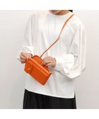 【アンビリオン/UNBILLION】のペルケ perche / 牛革シュリンクタイプモバイルウォレットショルダー 旧8660 オレンジ|ID: prp329100004291301 ipo3291000000029777013