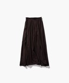 【エイトン/ATON】のMICRO COTTON SATIN ギャザースカート BROWN|ID: prp329100004291346 ipo3291000000029777208