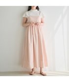 【ハッシュニュアンス/#Newans】の【洗える】ボリュームキャミソールドレス ピンク系|ID: prp329100004292368 ipo3291000000031970539