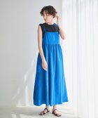 【ハッシュニュアンス/#Newans】の【洗える】ボリュームキャミソールドレス ブルー系|ID: prp329100004292368 ipo3291000000031970540