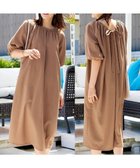 【ティアクラッセ/Tiaclasse】の【洗える】後ろリボンバルーンスリーブワンピース 人気、トレンドファッション・服の通販 founy(ファニー) ファッション Fashion レディースファッション WOMEN ワンピース Dress ギャザー Gather スリーブ Sleeve バルーン Balloon フェミニン Feminine ポケット Pocket ラウンド Round リボン Ribbon リラックス Relax 夏 Summer 春 Spring S/S・春夏 Ss・Spring/Summer 洗える Washable thumbnail ベージュ|ID: prp329100004292479 ipo3291000000031977941