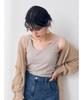 【イェッカ ヴェッカ/YECCA VECCA】のリブタンクトップ 人気、トレンドファッション・服の通販 founy(ファニー) ファッション Fashion レディースファッション WOMEN トップス・カットソー Tops/Tshirt S/S・春夏 Ss・Spring/Summer おすすめ Recommend インナー Inner カーディガン Cardigan タンク Tank ポケット Pocket 夏 Summer 春 Spring |ID:prp329100004292629