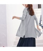 【ティアクラッセ/Tiaclasse】の【洗える】バックリブプリーツ編みロングカーディガン グレー|ID: prp329100004292767 ipo3291000000031973800