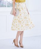 【ティアクラッセ/Tiaclasse】の【洗える】花柄プリントスカート オフホワイト|ID: prp329100004292889 ipo3291000000031951868