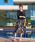【ティアクラッセ/Tiaclasse】の【洗える】花柄プリントスカート ブラック|ID: prp329100004292889 ipo3291000000031951870