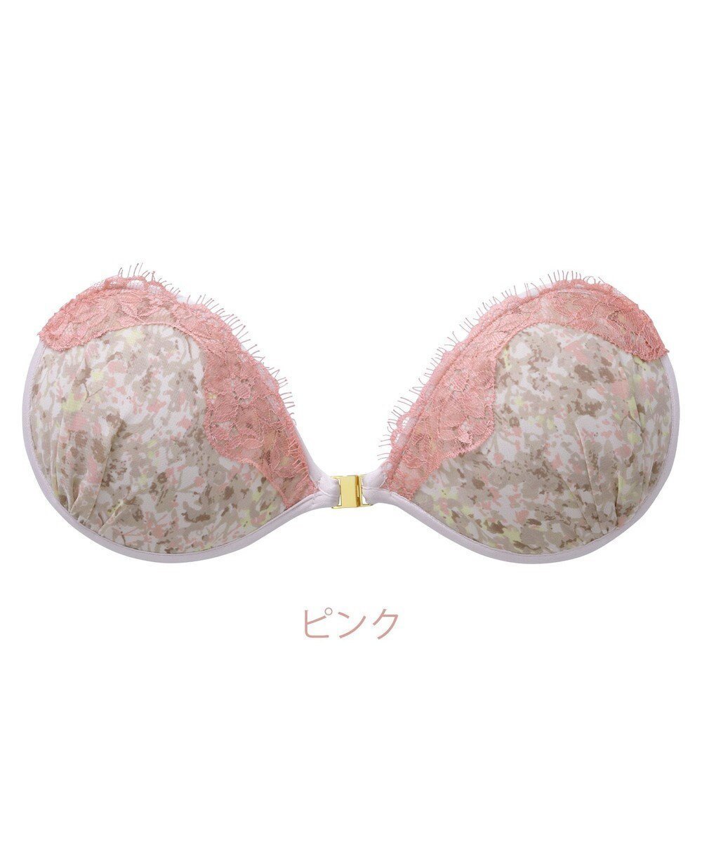 【ブラデリス ニューヨーク/BRADELIS New York】の【NuBra / ボリュームアップ】パテッドヌーブラ フローラ ストラップレスで肩こり軽減 インテリア・キッズ・メンズ・レディースファッション・服の通販 founy(ファニー) 　ファッション　Fashion　レディースファッション　WOMEN　アンダー　Under　オイル　Oil　オフショルダー　Off Shoulder　春　Spring　キャミソール　Camisole　コレクション　Collection　軽量　Lightweight　ショルダー　Shoulder　ショーツ　Shorts　シリコン　Silicon　タオル　Towel　ドレス　Dress　人気　Popularity　パイピング　Piping　フォルム　Form　ブラジャー　Bra　ランジェリー　Lingerie　レース　Race　S/S・春夏　Ss・Spring/Summer　おすすめ　Recommend　夏　Summer　結婚式　Wedding Ceremony　ピンク|ID: prp329100004293390 ipo3291000000029786772