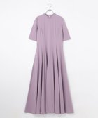 【ハッシュニュアンス/#Newans】の【ANSWER for シティライフ】乾燥機対応!フィット フレアロングワンピース パープル系|ID: prp329100004293762 ipo3291000000034178227