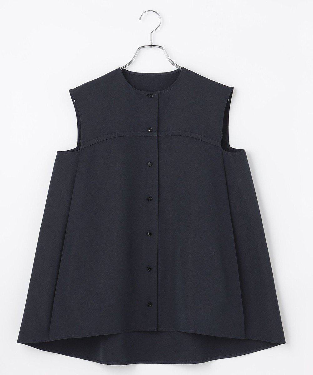 【ハッシュニュアンス/#Newans】の【ANSWER for シティライフ】ヨークデザインノースリーブブラウス 人気、トレンドファッション・服の通販 founy(ファニー) 　ファッション　Fashion　レディースファッション　Fashion for Women　トップス・カットソー　Cut & Sew Tops　キャミソール&ノースリーブ　Camisoles & Sleeveless Tops　シャツ・ブラウス・オフィスカジュアル　Elegant Blouses & Button-Ups　グログラン　Grosgrain, Grosgrain Ribbon　ノースリーブ　Sleeveless, No-Sleeve　フォルム　Silhouette, Form　ヨーク　Yoke, Yoke Design　夏　Summer　春　Spring　S/S・春夏　SS, Spring/Summer, Warm Season　 other-1|ID: prp329100004293765 ipo3291000000034424072