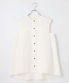 【ハッシュニュアンス/#Newans】の【ANSWER for シティライフ】ヨークデザインノースリーブブラウス ホワイト系|ID: prp329100004293765 ipo3291000000034424076