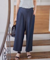 【エニィ スィス/any SiS】の【洗える】ベルトポイントワイド パンツ 人気、トレンドファッション・服の通販 founy(ファニー) ファッション Fashion レディースファッション WOMEN パンツ Pants ベルト Belts S/S・春夏 Ss・Spring/Summer シャンブレー Chambray ストレッチ Stretch ツイル Twill デニム Denim ワイド Wide エレガント 上品 Elegant 再入荷 Restock/Back In Stock/Re Arrival 夏 Summer 春 Spring 楽ちん Easy 洗える Washable |ID:prp329100004293853