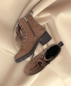 【インター ショシュール/INTER-CHAUSSURES】の【BUSSOLA】撥水レザーレースアップグリップソールブーツ オークスウェード|ID: prp329100004293892 ipo3291000000029789016