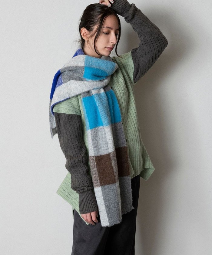 【トリコテ/Tricote】のCHECK SHAGGY SCARF / チェックシャギーマフラー インテリア・キッズ・メンズ・レディースファッション・服の通販 founy(ファニー) https://founy.com/ ファッション Fashion レディースファッション WOMEN マフラー Mufflers アクセサリー Accessories スヌード Snood タンブラー Tumbler チェック Check マフラー Scarf A/W・秋冬 Aw・Autumn/Winter・Fw・Fall-Winter 軽量 Lightweight |ID: prp329100004294333 ipo3291000000029791508