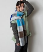 【トリコテ/Tricote】のCHECK SHAGGY SCARF / チェックシャギーマフラー 32BLUE|ID: prp329100004294333 ipo3291000000029791511