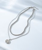 【23区/NIJYUSANKU】の2WAYチェーンコイン ネックレス シルバー系|ID: prp329100004294965 ipo3291000000031570733