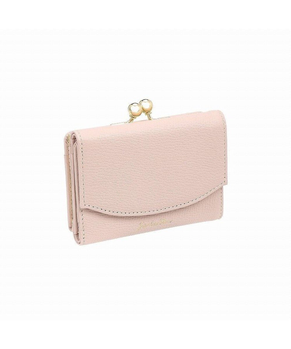 【エースバッグズアンドラゲッジ/ACE BAGS & LUGGAGE】のJewelna Rose ミラージュ・ウォレット 本革 三つ折り財布 がま口 15151 インテリア・キッズ・メンズ・レディースファッション・服の通販 founy(ファニー) 　ファッション　Fashion　レディースファッション　WOMEN　財布　Wallets　コンパクト　Compact　チャーム　Charm　ポケット　Pocket　結婚式　Wedding Ceremony　財布　Wallet　ライトピンク|ID: prp329100004295080 ipo3291000000029794653