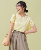 【アンフィーロ 自由区/UNFILO】の【接触冷感/UVケア/抗菌防臭】スゴ機能 コンパクトニットT イエロー|ID: prp329100004295109 ipo3291000000031586066