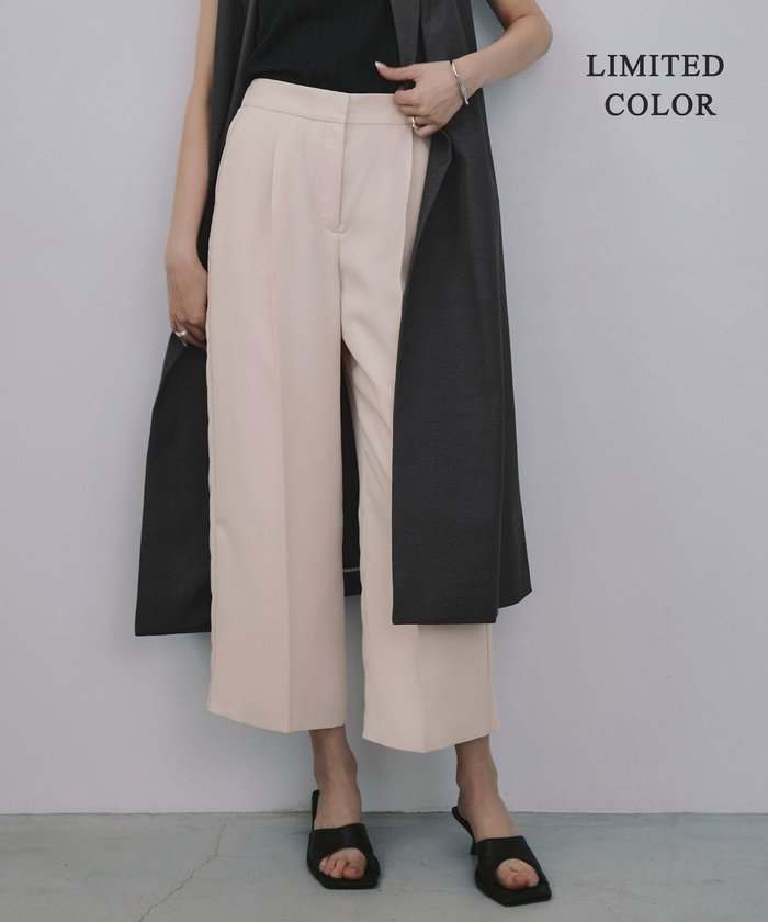 【アイシービー/iCB】の【WEB限定カラーあり】FluidBackSatin ワイドクロップドパンツ インテリア・キッズ・メンズ・レディースファッション・服の通販 founy(ファニー) https://founy.com/ ファッション Fashion レディースファッション Ladies' Fashion Online パンツ Pants 春 Spring サテン Satin セットアップ Set Up センター Center ノースリーブ No Sleeve 人気 Popularity バランス Balance フロント Front ワイド Wide S/S・春夏 Ss・Spring/Summer 再入荷 Restock/Back In Stock/Re Arrival おすすめ Recommend 夏 Summer 2023春夏・S/S Ss,Spring/Summer,2023 2023年 2023 |ID: prp329100004295726 ipo3291000000032662297