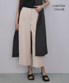 【アイシービー/iCB】の【WEB限定カラーあり】FluidBackSatin ワイドクロップドパンツ ピンクベージュ系[WEB限定]|ID: prp329100004295726 ipo3291000000032662297