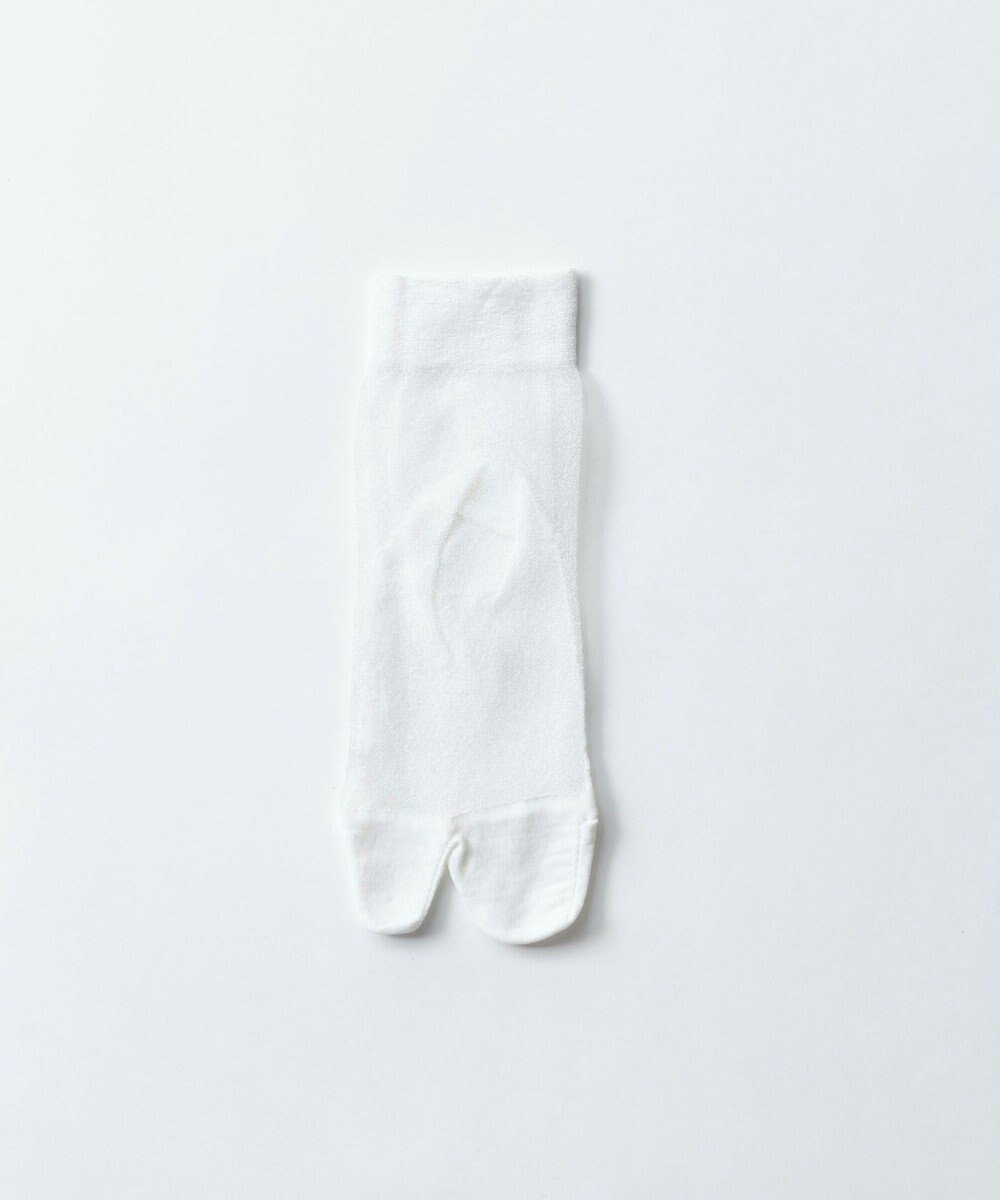 【トリコテ/Tricote】のCOLOR SHEER TABI SOCKS/カラーシアータビソックス インテリア・キッズ・メンズ・レディースファッション・服の通販 founy(ファニー) 　ファッション　Fashion　レディースファッション　WOMEN　ソックス　Socks　レッグウェア　Legwear　おすすめ　Recommend　サンダル　Sandals　シアー　Sheer　シューズ　Shoes　シンプル　Simple　ソックス　Socks　タンブラー　Tumbler　90WHITE|ID: prp329100004295733 ipo3291000000029797582