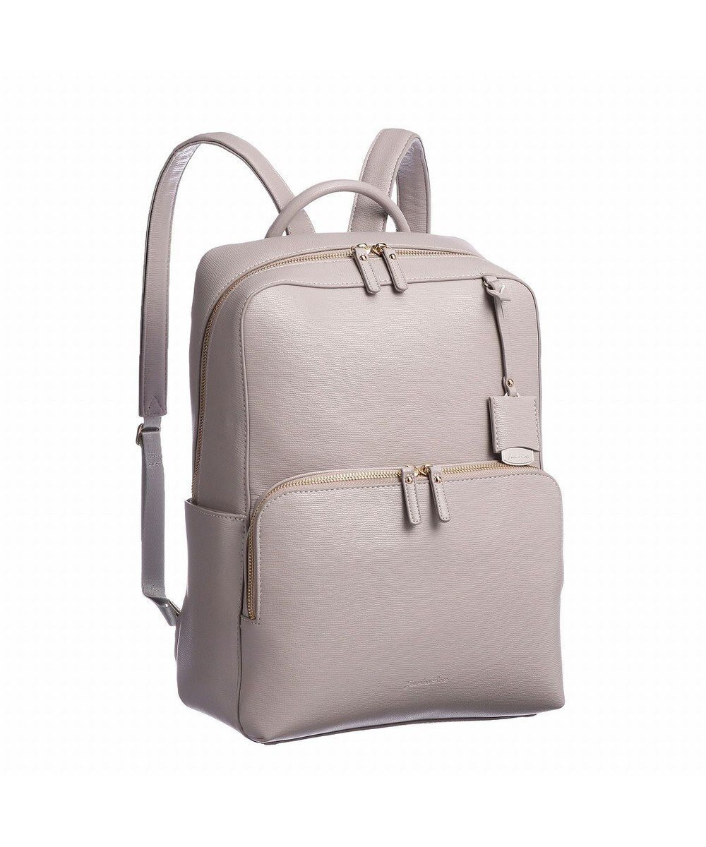 【エースバッグズアンドラゲッジ/ACE BAGS & LUGGAGE】の【雑誌掲載】 Jewelna Rose フレイヤ・リュック2 A4サイズ 13.3インチPC 16126 ジュエルナローズ 通勤 ビジネスバッグ インテリア・キッズ・メンズ・レディースファッション・服の通販 founy(ファニー) 　ファッション　Fashion　レディースファッション　WOMEN　バッグ　Bag　アクセサリー　Accessories　春　Spring　クッション　Cushion　抗菌　Antibacterial　シルバー　Silver　雑誌　Magazine　ダブル　Double　チェック　Check　チャーム　Charm　フォルム　Form　フロント　Front　プレート　Plate　ポケット　Pocket　リュック　Ruck Sack　ワーク　Work　おすすめ　Recommend　ビジネス 仕事 通勤　Business　ライトグレー|ID: prp329100004295891 ipo3291000000029798218