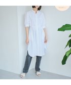 【ハッシュニュアンス/#Newans】の【ANSWER for 骨格ストレート】バンドカラーシャツワンピース 人気、トレンドファッション・服の通販 founy(ファニー) ファッション Fashion レディースファッション WOMEN ワンピース Dress シャツワンピース Shirt Dresses S/S・春夏 Ss・Spring/Summer シャツワンピ Shirt Dress ストレート Straight デコルテ Decolletage 夏 Summer 春 Spring 洗える Washable thumbnail ホワイト系|ID: prp329100004295941 ipo3291000000029798446