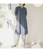 【ハッシュニュアンス/#Newans】の【ANSWER for 骨格ストレート】バンドカラーシャツワンピース 人気、トレンドファッション・服の通販 founy(ファニー) ファッション Fashion レディースファッション WOMEN ワンピース Dress シャツワンピース Shirt Dresses S/S・春夏 Ss・Spring/Summer シャツワンピ Shirt Dress ストレート Straight デコルテ Decolletage 夏 Summer 春 Spring 洗える Washable thumbnail ネイビー系|ID: prp329100004295941 ipo3291000000029798448