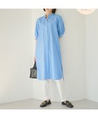 【ハッシュニュアンス/#Newans】の【ANSWER for 骨格ストレート】バンドカラーシャツワンピース 人気、トレンドファッション・服の通販 founy(ファニー) ファッション Fashion レディースファッション WOMEN ワンピース Dress シャツワンピース Shirt Dresses S/S・春夏 Ss・Spring/Summer シャツワンピ Shirt Dress ストレート Straight デコルテ Decolletage 夏 Summer 春 Spring 洗える Washable thumbnail ブルーストライプ系|ID: prp329100004295941 ipo3291000000029798452