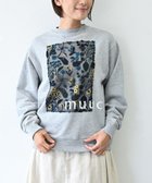 【ムーク/muuc】の〈コットン100% 12.7オンス生地&裏面パイル〉筆記帳刺繍のスウェット グレー|ID: prp329100004296454 ipo3291000000030011659