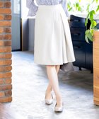 【ティアクラッセ/Tiaclasse】の【ダブルクロス・洗える】アシメタックスカート グレージュ|ID: prp329100004296629 ipo3291000000033371012