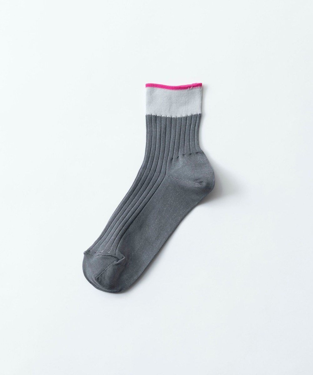 【トリコテ/Tricote】のRIB LINE SHORT SOCKS/8×2リブラインショートソックス インテリア・キッズ・メンズ・レディースファッション・服の通販 founy(ファニー) 　ファッション　Fashion　レディースファッション　WOMEN　ソックス　Socks　レッグウェア　Legwear　おすすめ　Recommend　シンプル　Simple　ソックス　Socks　タンブラー　Tumbler　エレガント 上品　Elegant　95GRAY|ID: prp329100004296666 ipo3291000000029801519